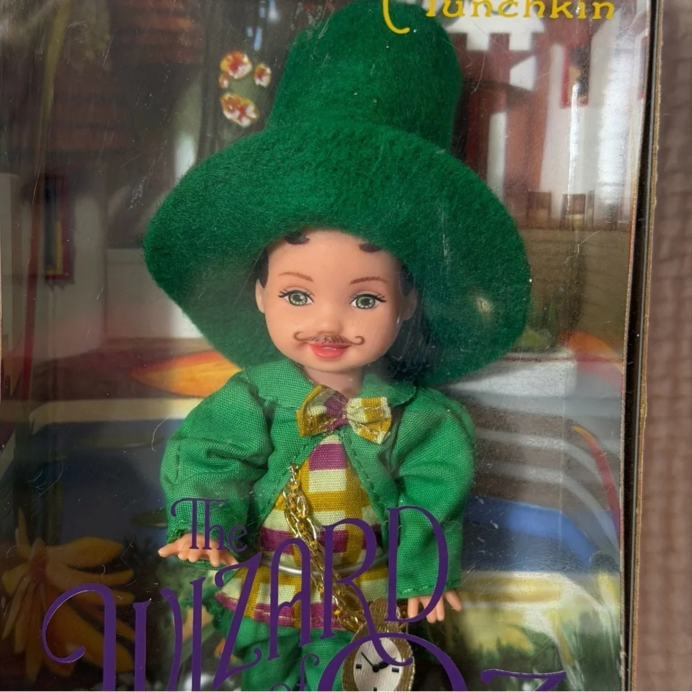 Tommy Mayor Munchkin 1999 Mattel Wizard Oz Barbie Doll NIB box vtg toy figure